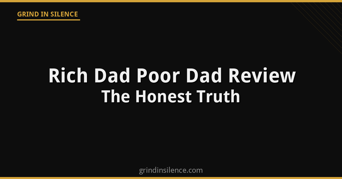 Rich Dad Poor Dad Review: The Honest Book That Changed How I Think About Money (And Why Most People Still Miss the Point)