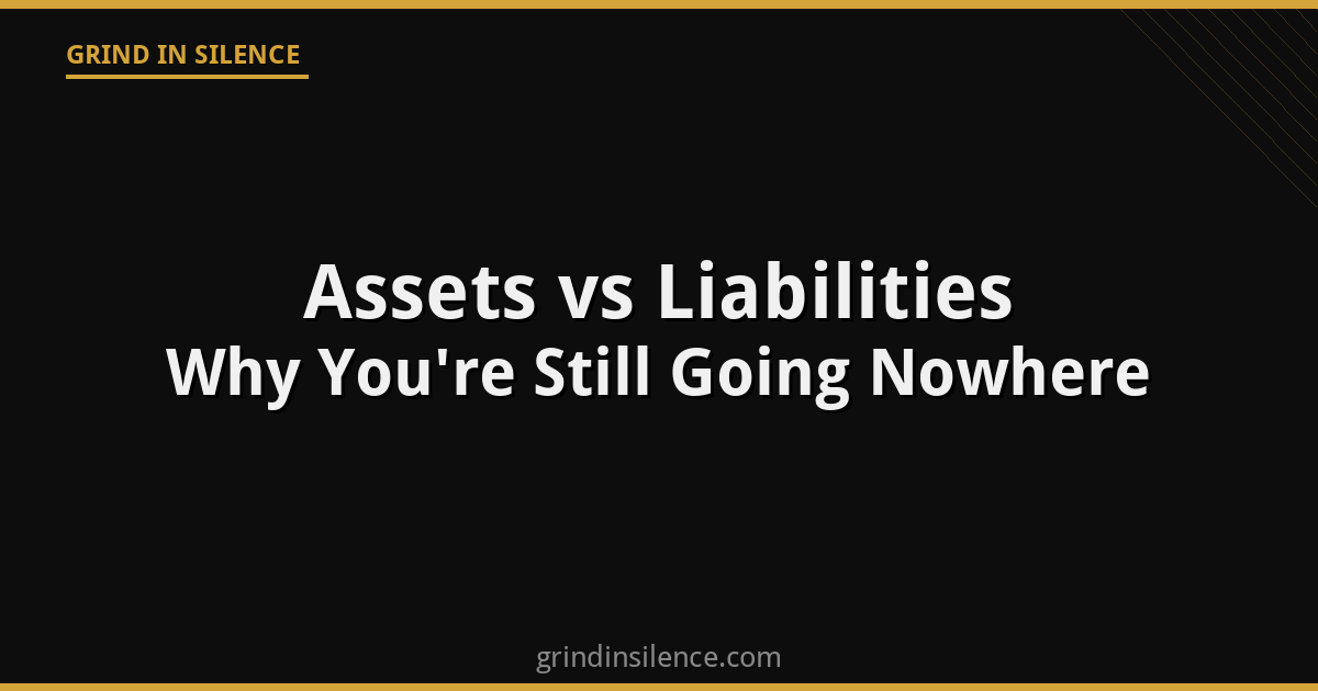 Assets vs Liabilities Explained: Why You’re Working Hard and Still Going Nowhere